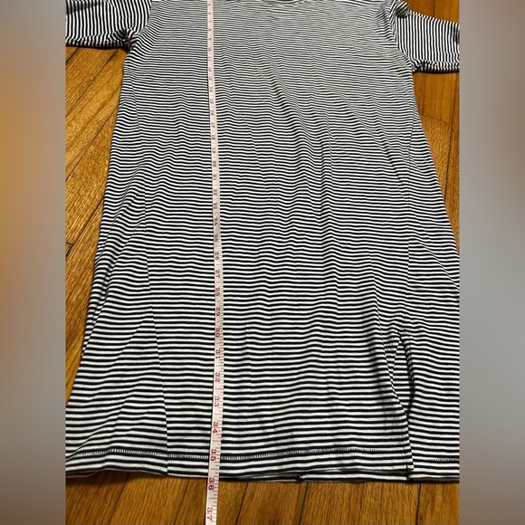 Rag & Bone Striped Tee Organic Pima Cotton Dress - Picture 12 of 12